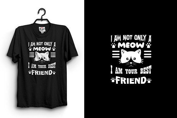 Best Friend Cat T-Shirt Design Graphics Review