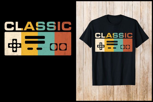 Classic Vintage Gaming Retro T-Shirt Graphics Review