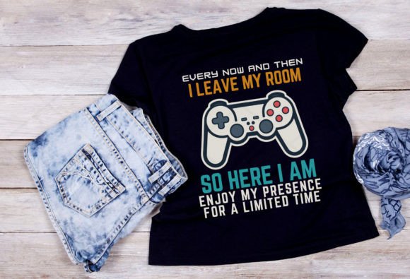 Funny Gamer T Shirt Png: Graphics for T-Shirt Designs