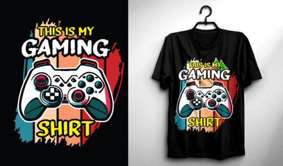 Gaming Graphics for T-Shirt Designs