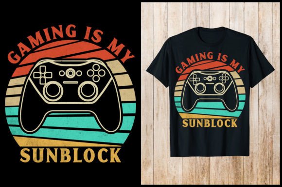 Gaming is My Sun Graphics & T-Shirt Designs