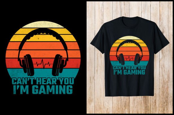 I Can t Hear You I m Gaming Retro TShirt Review
