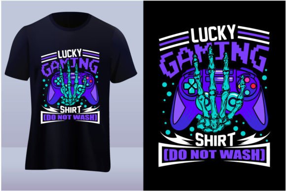 Lucky Gaming Graphics for T-Shirt Designs