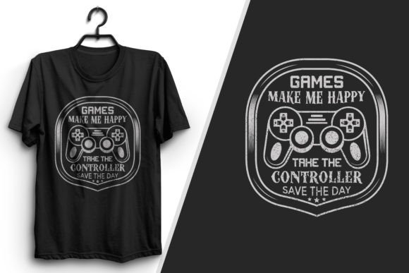 Vintage and Modern Gaming Graphics Print Templates